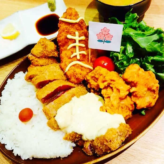 【牛カツとお茶漬けの店 さいとう】ラグビーボウル開始!